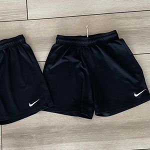 Nike Core Soccer Shorts YM (two pairs)